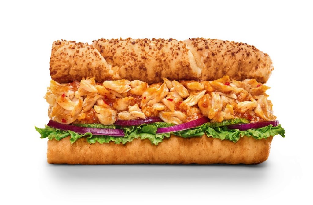 Subway Chilli Crab Sub