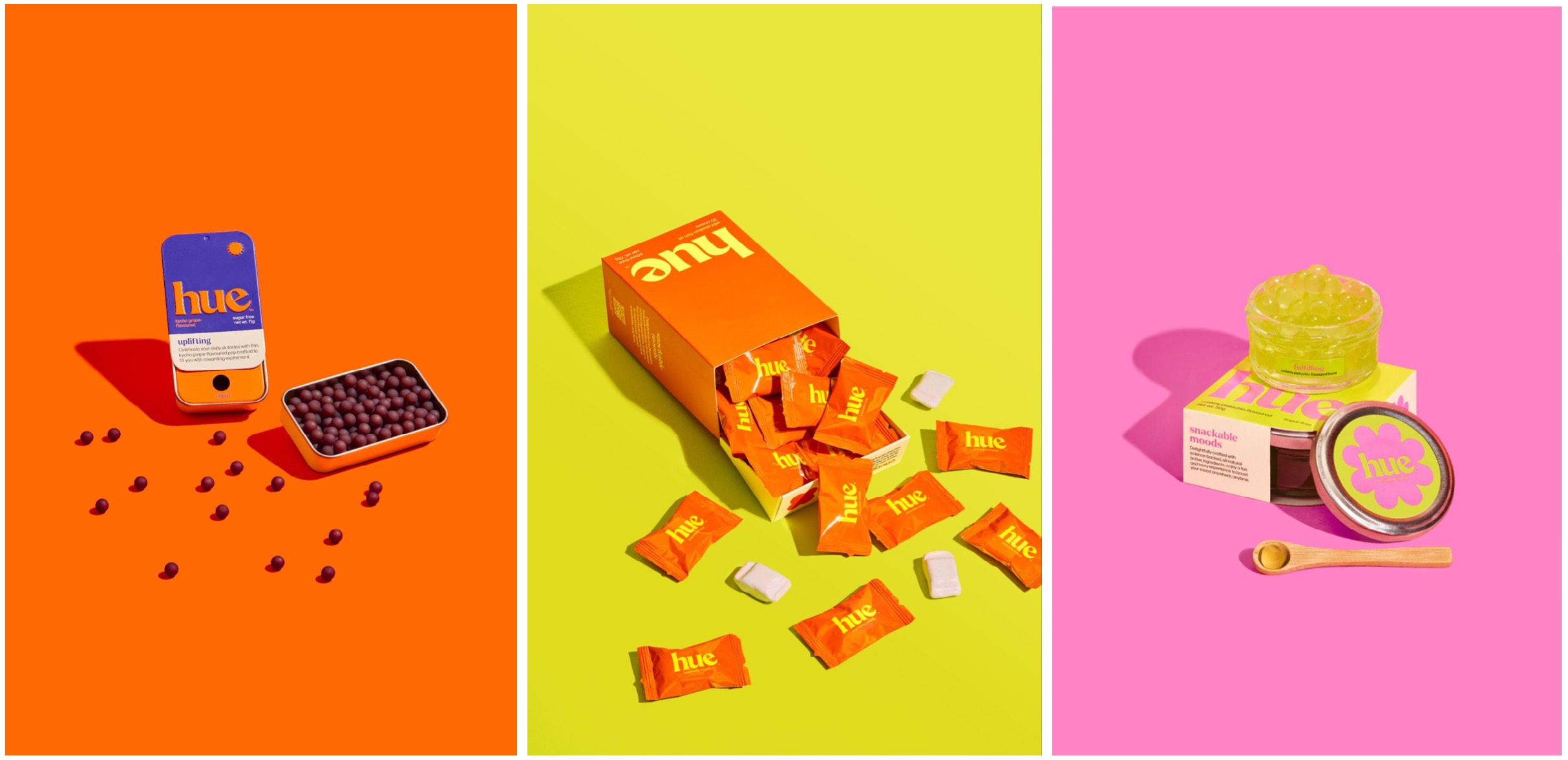 , Snackable moods: Hue wants to boost emotional wellness with bite-sized snacks