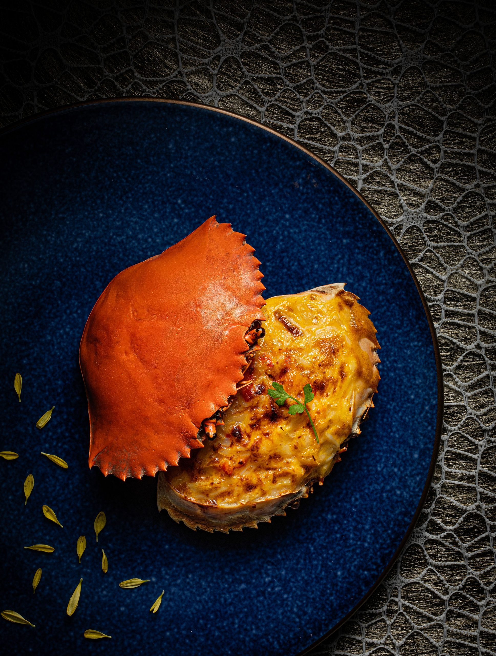 Baked Stuffed Crab Shell