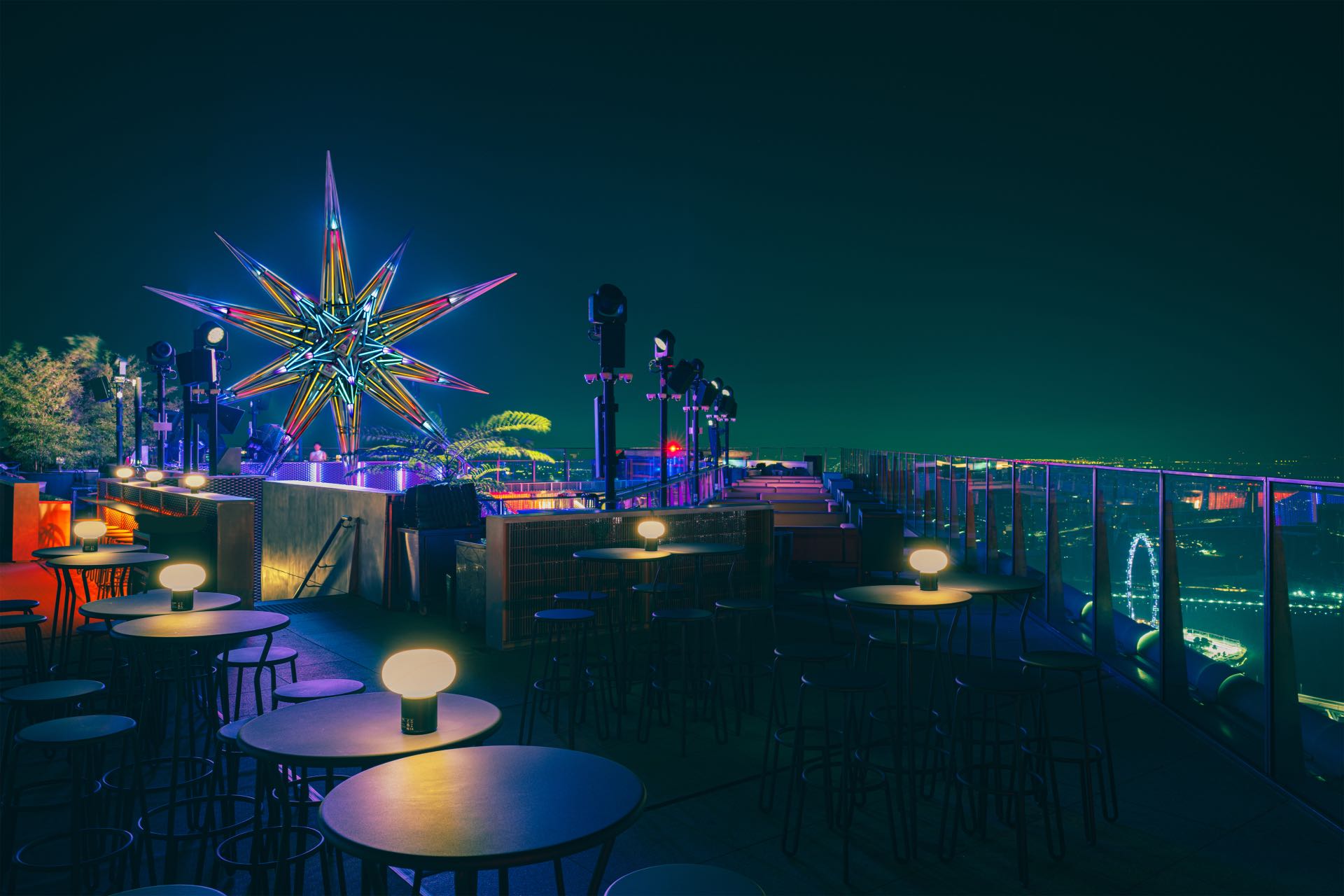 , Singapore’s highest rooftop bar, Nova, is 63 storeys above street level