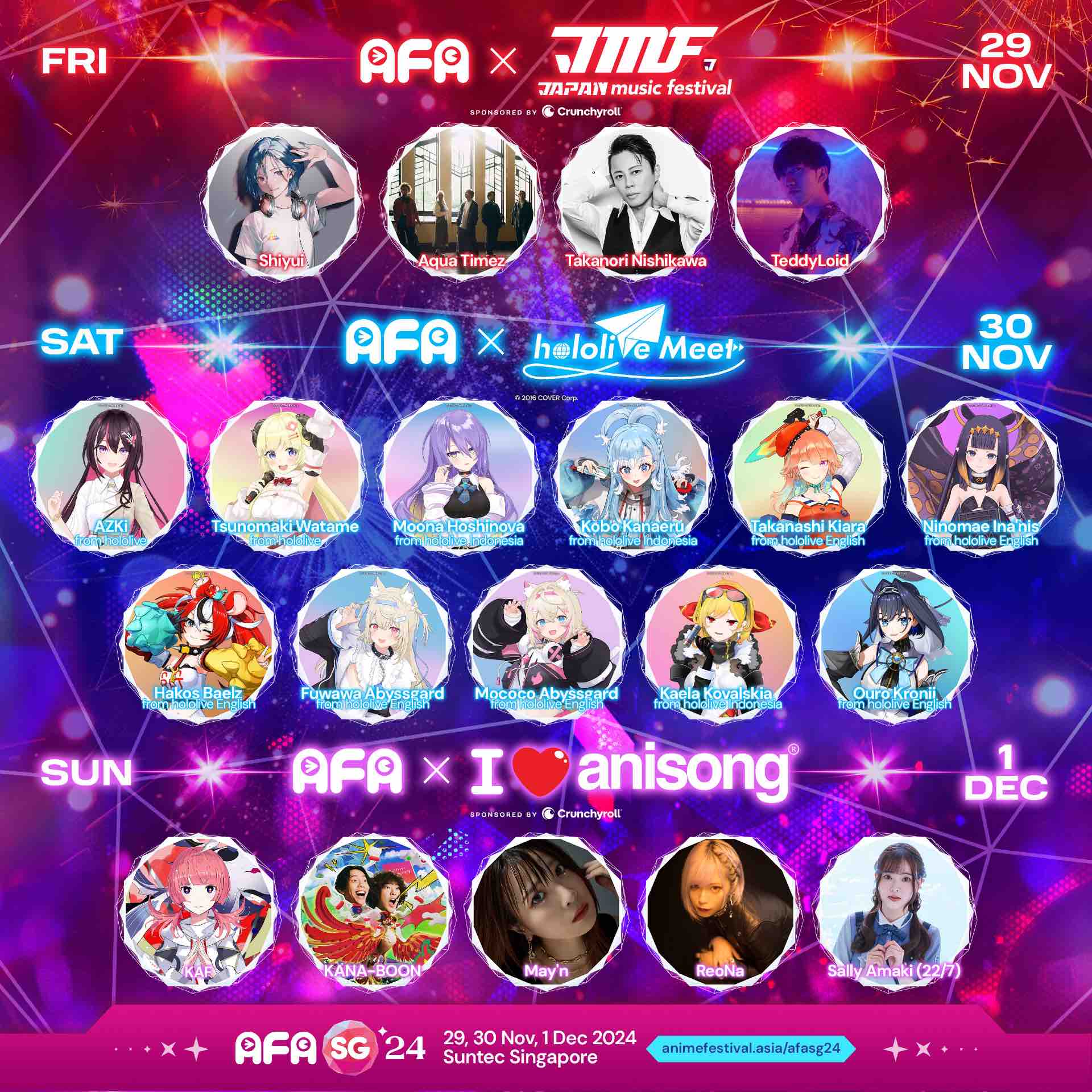 , Anime Festival Asia Singapore 2024 is back with more cosplay, games and concerts