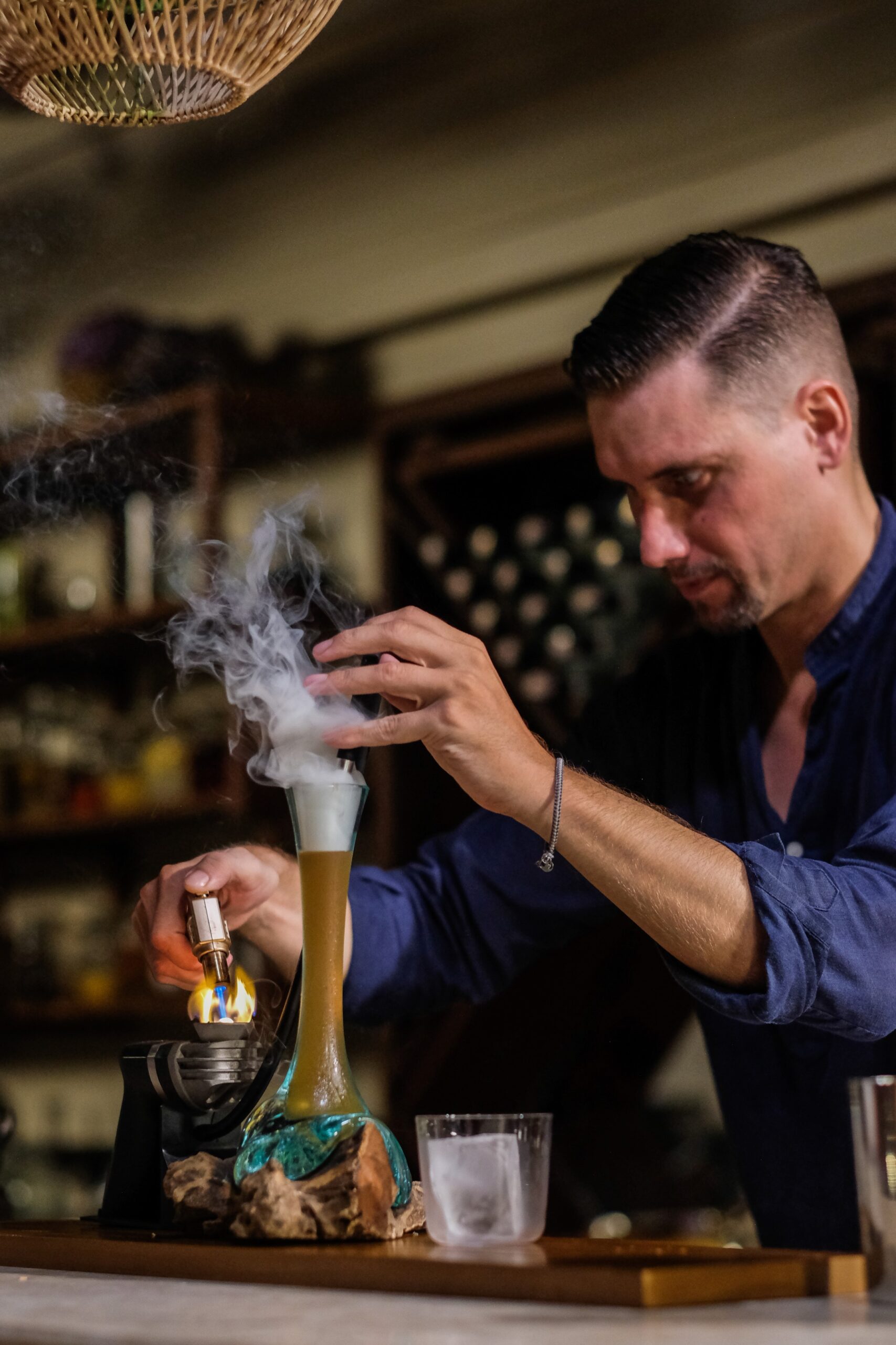 Bar manager Jan Jurecka