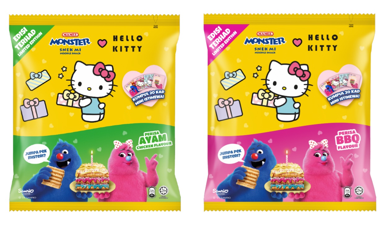 , Mamee Monster loves Hello Kitty: All you need to know about this limited-edition pink noodle snack