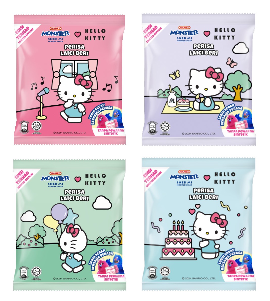 , Mamee Monster loves Hello Kitty: All you need to know about this limited-edition pink noodle snack