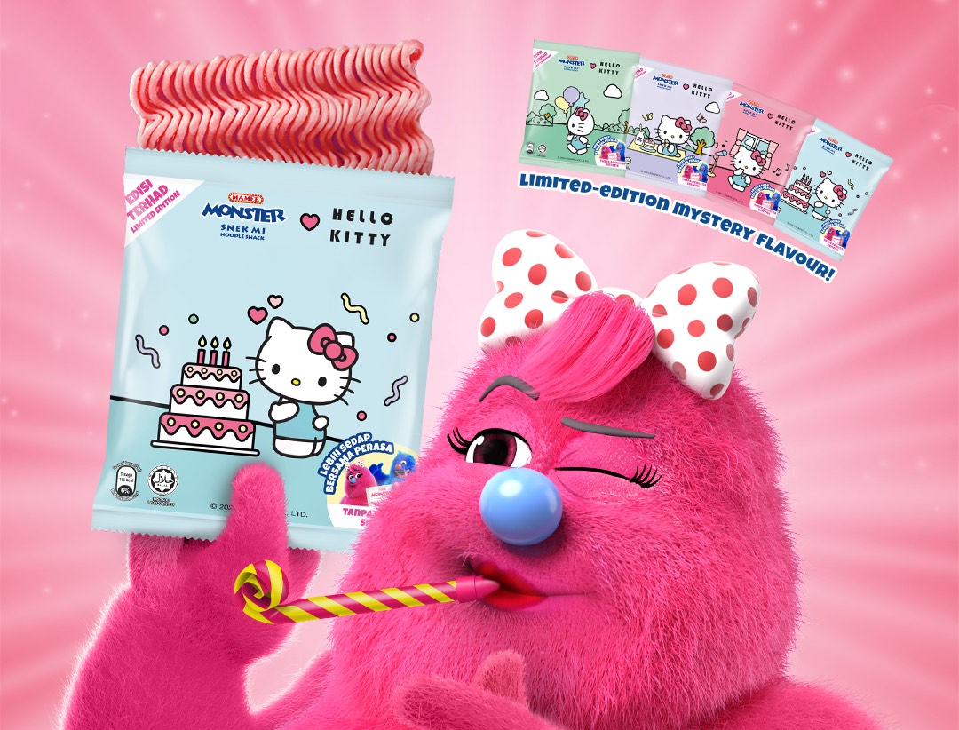 , Mamee Monster loves Hello Kitty: All you need to know about this limited-edition pink noodle snack