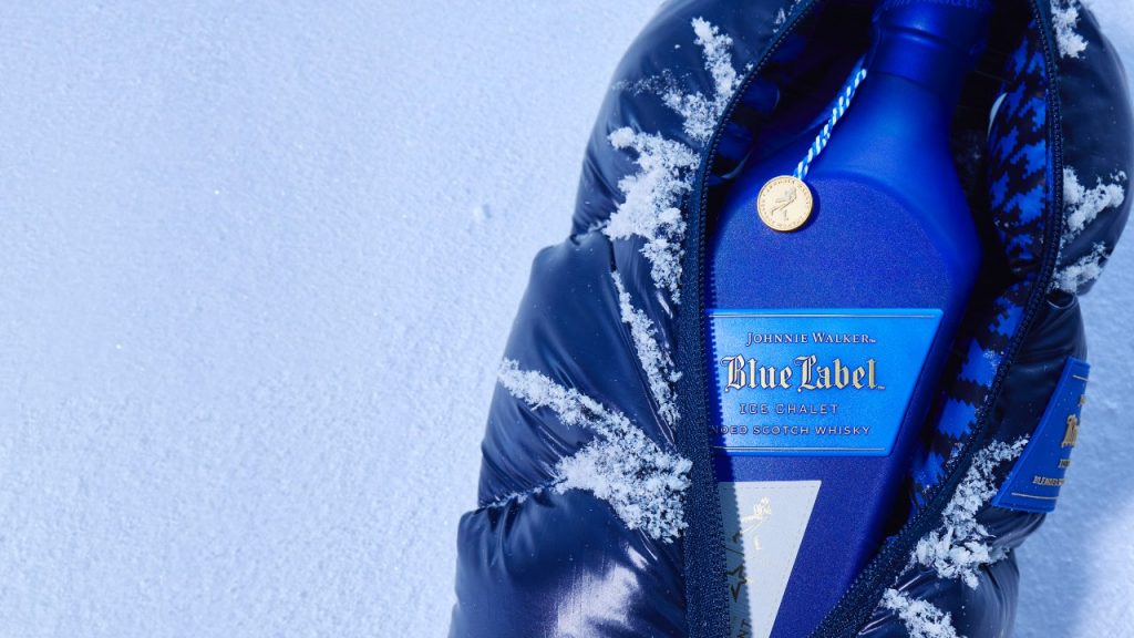 , Johnnie Walker translates apres-ski into new limited-edition Blue Label Ice Chalet