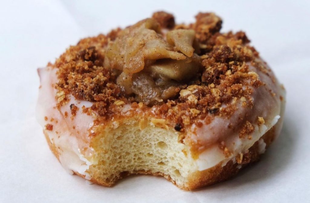 Apple Crumble Doughnut