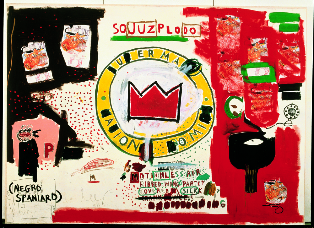 Untitled (Crown), 1988 © Estate of Jean-Michel Basquiat. Licensed by Artestar, New York.